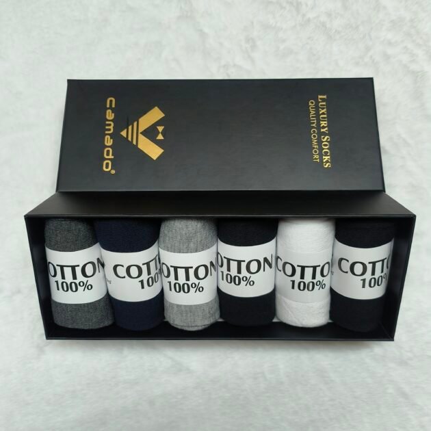 🧦 Pack Chaussettes Demi – 100% Coton